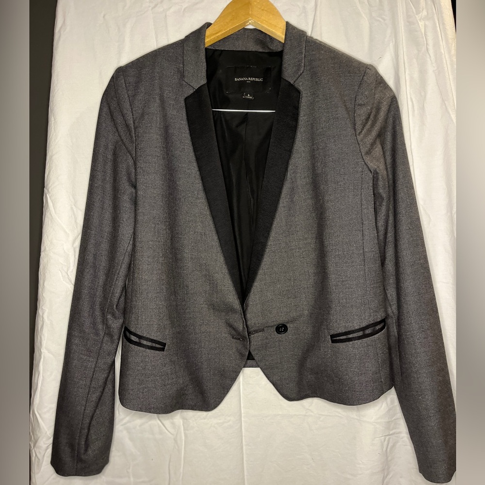 Express Blazer Black and grey